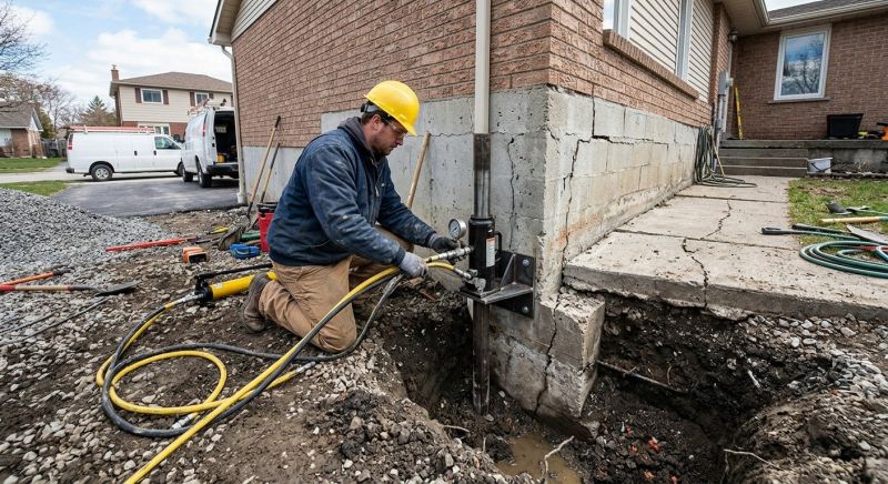 Underpinning Repair in Natick, MA